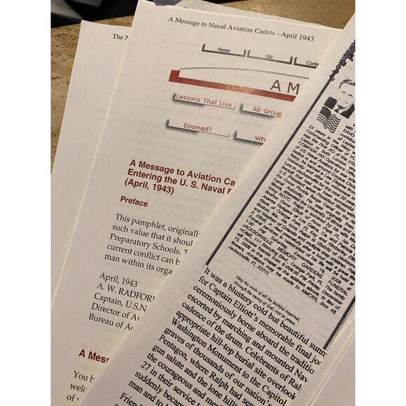 Vintage WWII Memorabilia Collection: Battle Of Midway & Pearl Harbor Documents P - Picture 6 of 7